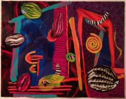 Shown:  Open Window and Spiral Light, Acrylics on Paper