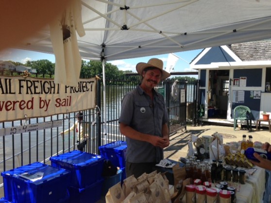 Vermont Farmer's Market Sails To Troy