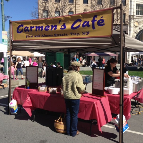 Carmen's Cafe at Troy Farmers Market